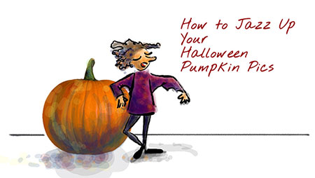 halloween greetings card
