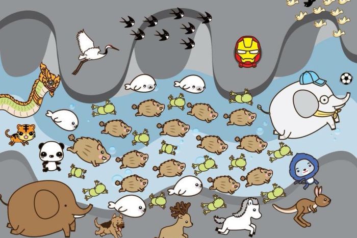sisidea thai cave rescue cartoon