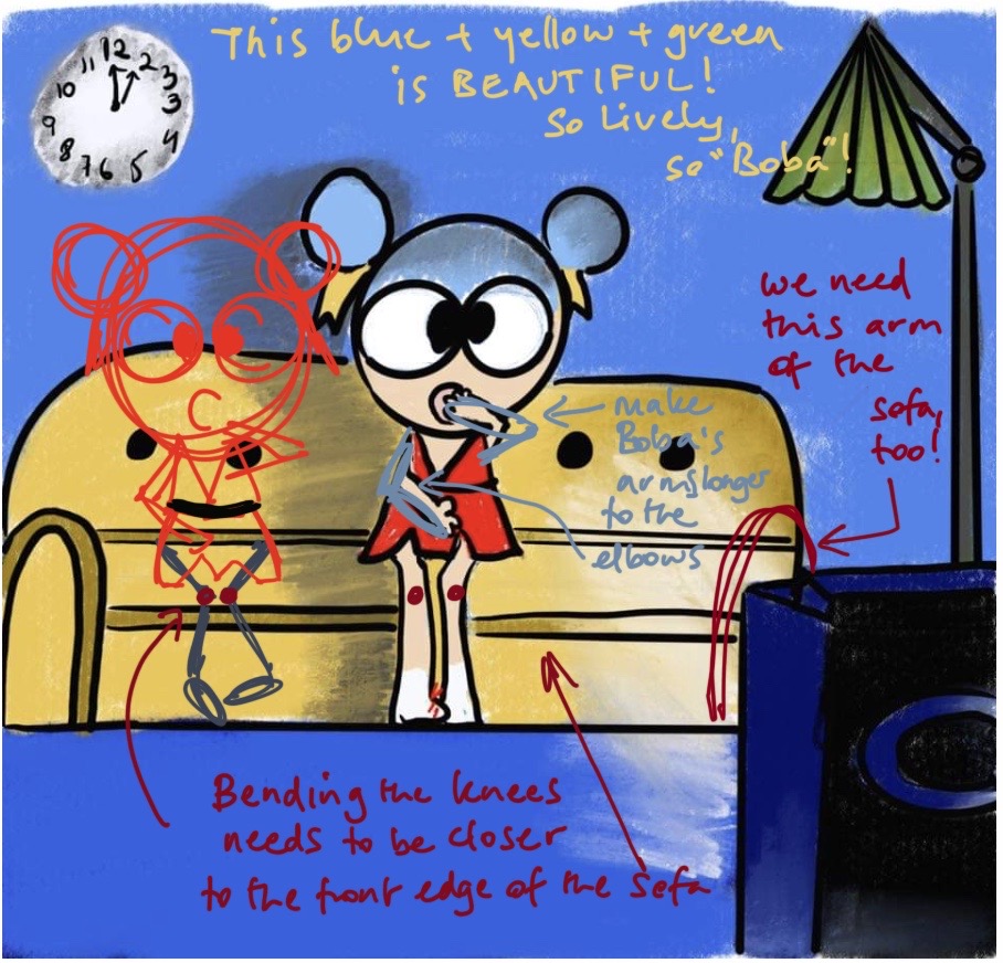 learning to draw cartoons - start with paper and pencil